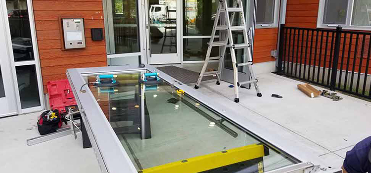 storefront door glass replacement Albany